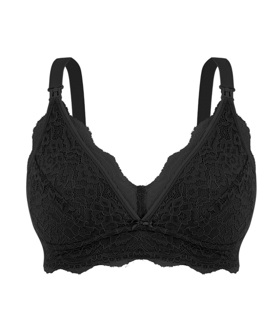 Sutiã de amamentação em renda de algodão